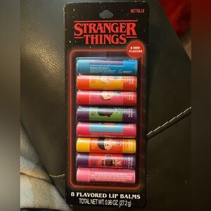 *5/$30* Stranger Things Flavored Lip Balms Set